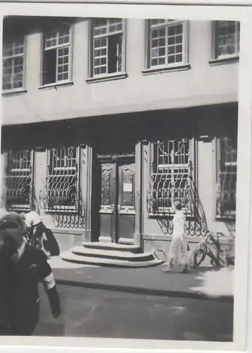 (F23345) Orig. Mini-Foto Frankfurt a.M., Goethehaus 1937