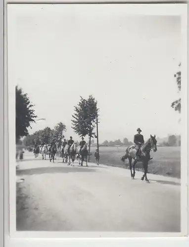 (F23322) Orig. Mini-Foto Bezirksturnfest Würbenthal 4.7.1937, Festumzug