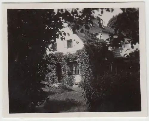 (F23121) Orig. Mini-Foto Würbenthal, Wohnhaus 1933