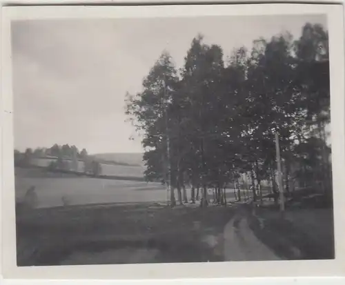 (F23102) Orig. Mini-Foto Würbenthal, Landschaftspartie 1933