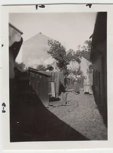 (F23039) Orig. Mini-Foto Leipnik, Lipník nad Be?vou, Partie 1932