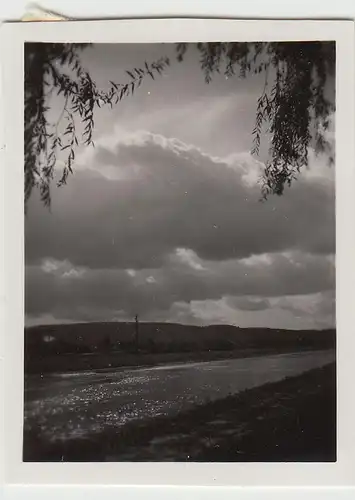 (F23033) Orig. Mini-Foto Leipnik, Lipník nad Be?vou, Landschaftspartie 1932