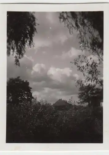 (F23031) Orig. Mini-Foto Leipnik, Lipník nad Be?vou, Landschaftspartie 1932