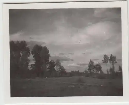 (F23030) Orig. Mini-Foto Leipnik, Lipník nad Be?vou, Landschaftspartie 1932