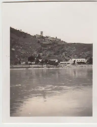 (F22930) Orig. Mini-Foto Spitz an der Donau, Ruine Hinterhaus 1932