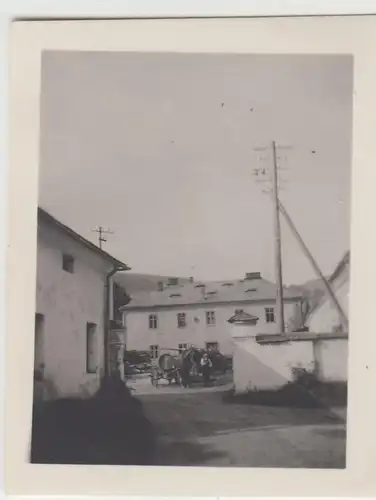 (F22869) Orig. Mini-Foto Würbenthal, Ökonomie in der Grohmann-Kolonie 1932