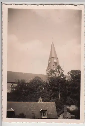 (F22698) Orig. Foto Cormeilles, Kirche 1940