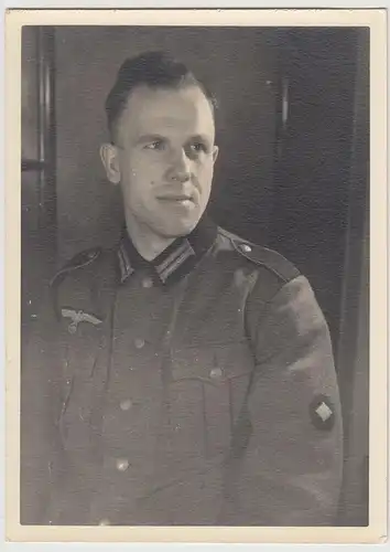 (F22569) Orig. Foto deutscher Soldat, Porträt 1936/37