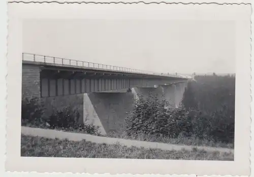 (F22490) Orig. Foto Autobahnbrücke Siebenlehn 1940er