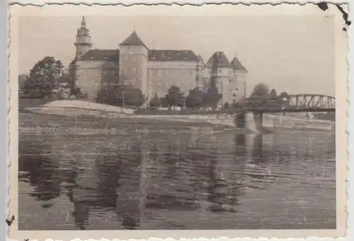 (F22352) Orig. Foto Torgau, Schloss Hartenfels 1950er