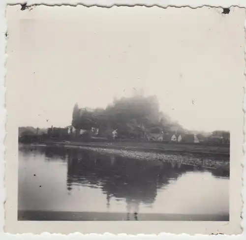 (F22337) Orig. Foto Burg o. Schloss an der Elbe 1950er