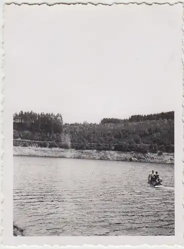 (F22184) Orig. Foto Stausee Bütgenbach 1940