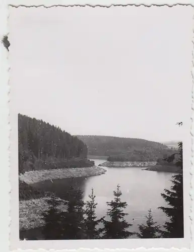 (F22182) Orig. Foto Stausee Bütgenbach 1940