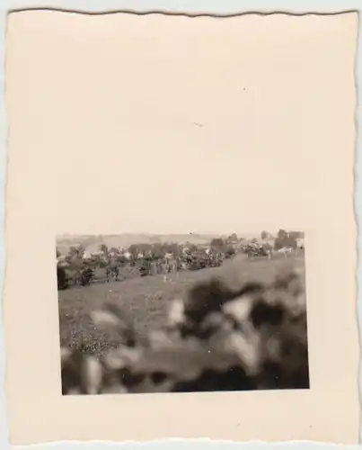 (F22172) Orig. Mini-Foto Landschaft in Weismes 1940