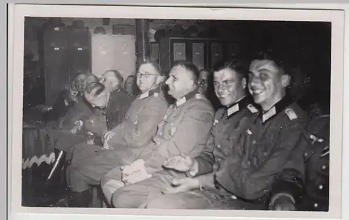 (F22138) Orig. Foto deutsche Soldaten in Weilerswist 1939, KdF-Vorstellung