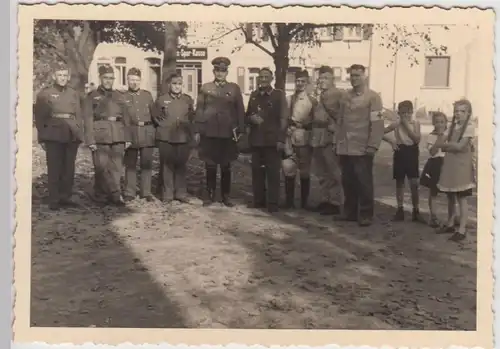 (F22120) Orig. Foto deutsche Soldaten, Sanitätspersonal in Weilerswist 1939