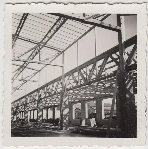 (F22015) Orig. Foto Nordhausen, Aufbau IFA-Produktionsstätte 1947