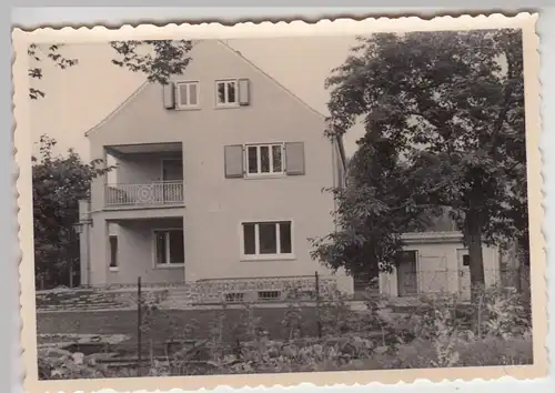 (F21994) Orig. Foto Berlin Dahlem, Wohnhaus 1952