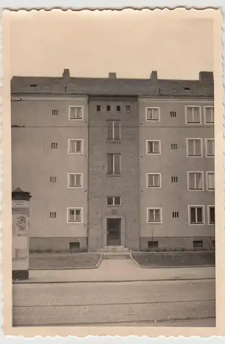 (F21982) Orig. Foto Halberstadt, Wohnhaus 1955