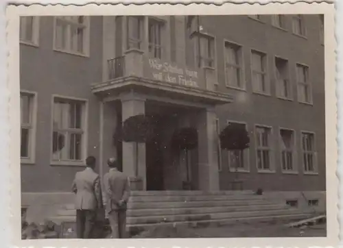 (F21969) Orig. Foto Nordhausen, Einweihung Kommunale Berufsschule 1953