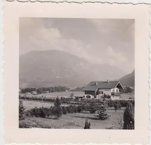 (F21889) Orig. Foto Bad Reichenhall, Blick zur Pension Carinthia 1938