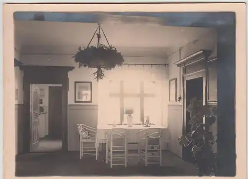 (F21820) Orig. Foto Wohnung Einrichtung i. Straubing 1920er, Diele