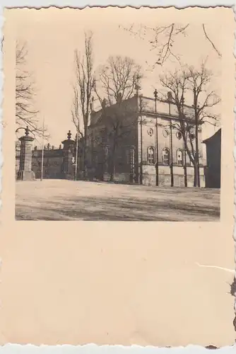 (F21764) Orig. Foto Pommersfelden, Partie am Schloss Weißenstein 1939
