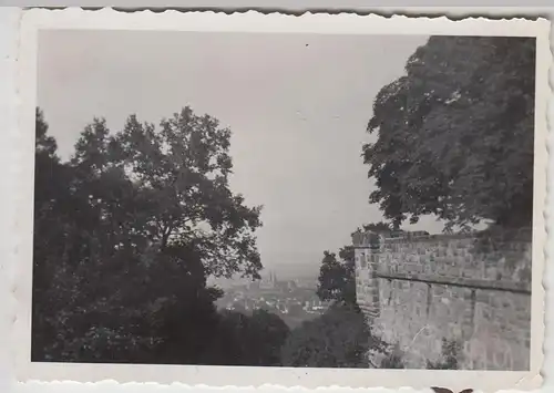 (F21750) Orig. Foto Bamberg, Blick von der Altenburg 1939