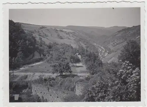 (F21615) Orig. Foto Hunsrück, Partie bei Ruine Schmidtburg (?) 1934