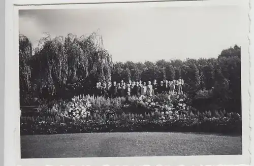 (F21603) Orig. Foto Essen, Personen im Grugapark 1933