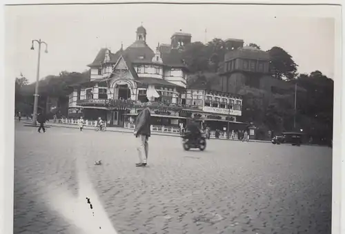 (F21598) Orig. Foto Hamburg, Verkehr am St. Pauli Fährhaus 1933