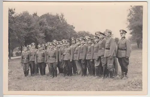 (F2147) Orig. Foto 2.WK, Wehrmacht-Soldaten, Gruppenfoto, 1940er