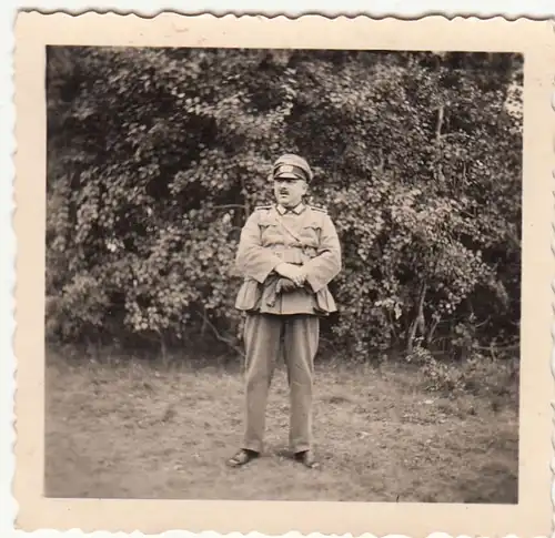 (F21450) Orig. Foto deutscher Soldat in Burgheim (Bay.) 1938