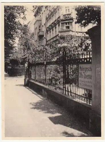 (F21342) Orig. Foto Berlin, Partie an der Schlossstraße 66, Malergeschäft Thiema