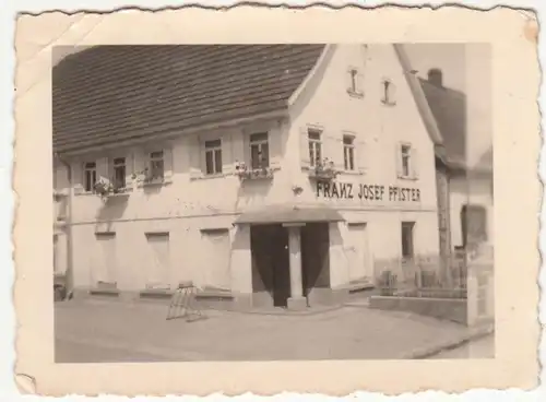 (F21291) Orig. Foto Haus, Geschäft o. Lokal von Franz Josef Pfister 1940