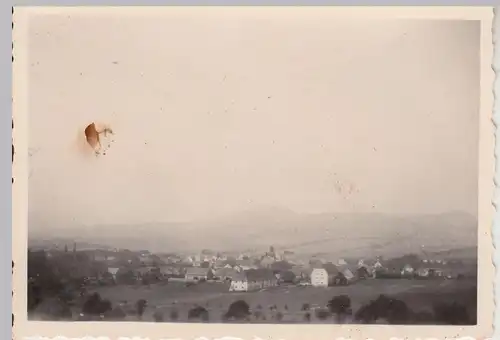 (F21192) Orig. Foto Blick über Liebshausen, Lib?eves 1944