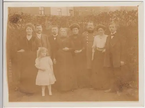 (F21134) Orig. Foto Personen im Freien 1910er