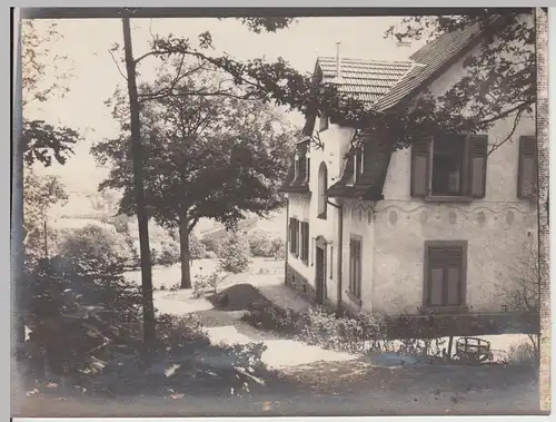 (F21133) Orig. Foto unbekanntes Haus, Villa Jägerhaus 1910er