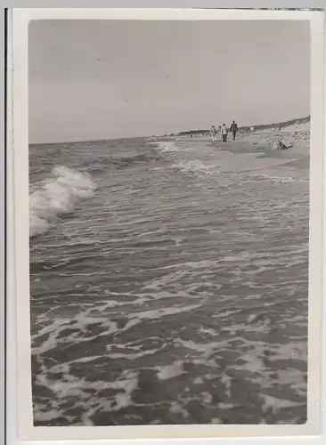 (F21028) Orig. Foto Strandpartie bei Zingst 1937