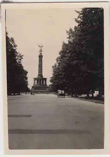 (F20980) Orig. Foto Berlin, Blick zur Siegessäule 1930er