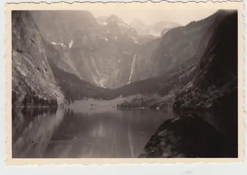 (F20901) Orig. Foto Obersee am Königssee 1956