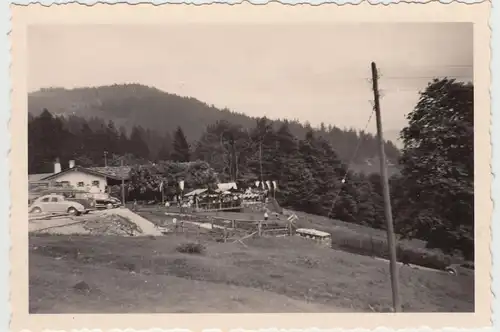 (F20893) Orig. Foto Ramsau, Blick zum Zipfhäusl 1956