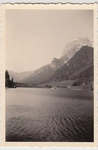 (F20884) Orig. Foto Hintersee 1956