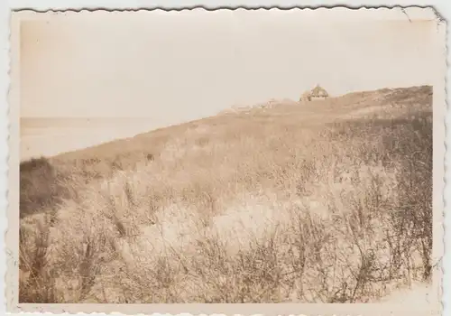 (F20857) Orig. Foto Noordwijk, Dünen am Strand 1932