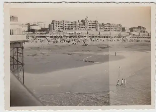 (F20841) Orig. Foto Scheveningen, Blick zum Grand Hotel 1932