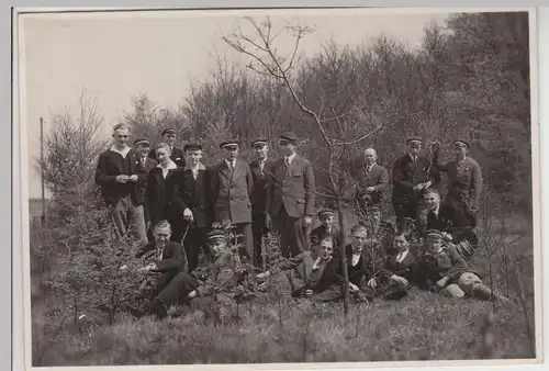 (F20457) Orig. Foto Stemweder Berg, Wandertag zur Wilhelmshöhe 1931