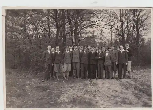 (F20456) Orig. Foto Stemweder Berg, Wandertag zur Wilhelmshöhe 1931