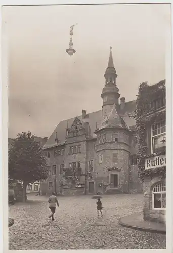 (F20444) Orig. Foto Blankenburg, Rathaus 1930