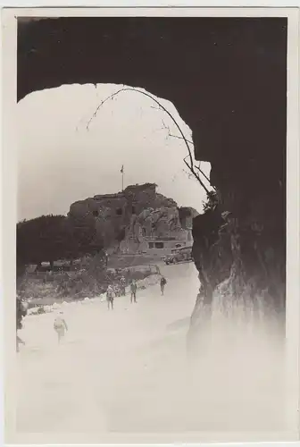 (F20442) Orig. Foto Burg Regenstein b. Blankenburg 1930