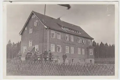 (F20430) Orig. Foto Altenau i. Harz, Jugendherberge 1930